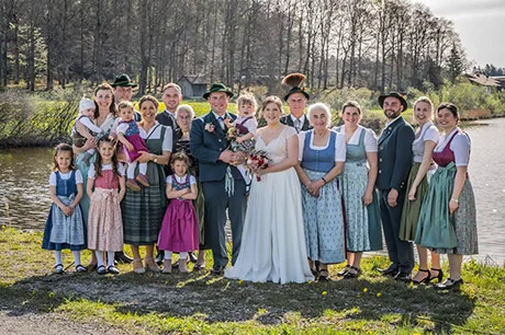 Familie Frieseneger vom Hansenbauerhof