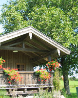 Bild Gartenlaube beim Hansenbauern